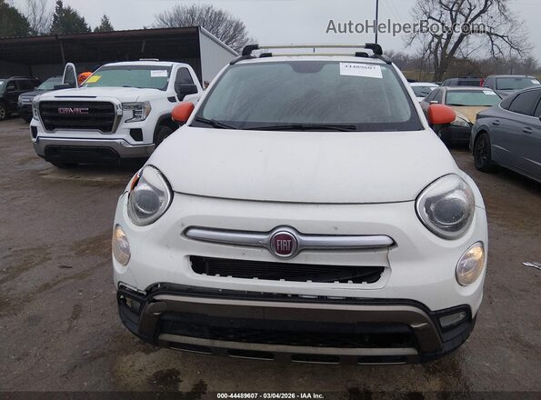 ZFBCFXCB3JP708059 2018 FIAT 500X Белый Вид задней части салона