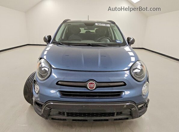 ZFBCFXCB4JP634893 2018 FIAT 500X Blue Вид спереду