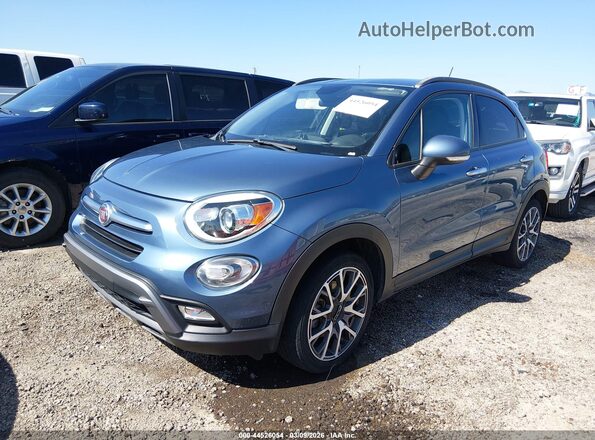 ZFBCFXCBXHP599027 2017 FIAT 500X Синий Вид спереди