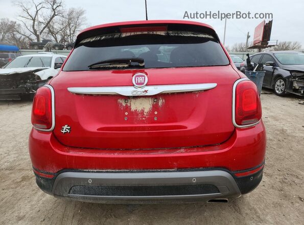 ZFBCFXCTXGP392631 2016 FIAT 500X Red Widok z tyłu