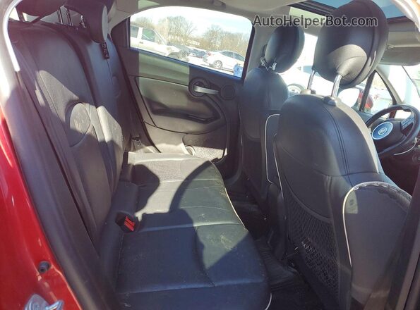 ZFBCFXDB4JP718730 2018 FIAT 500X Красный Вид задних сидений