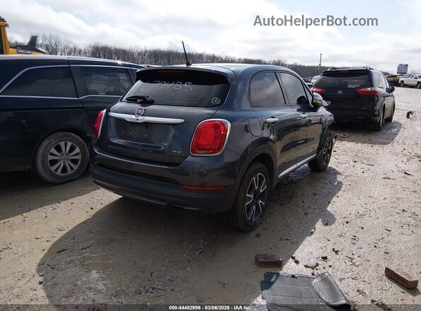 ZFBCFYAB5JP670455 2018 FIAT 500X Черный Задняя правая четверть