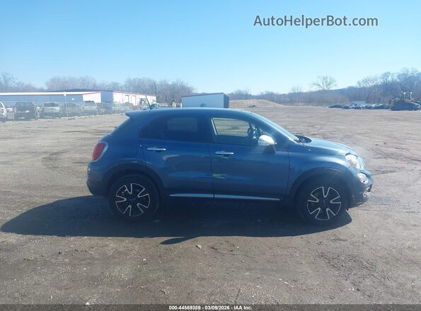 ZFBCFYAB7JP675964 2018 FIAT 500X Синий Вид задней части салона