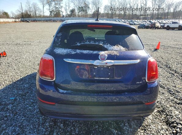 ZFBCFYBT1GP432036 2016 FIAT 500X Синий Вид сзади