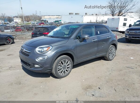 ZFBCFYDB5JP647477 2018 FIAT 500X Серый Передняя левая четверть