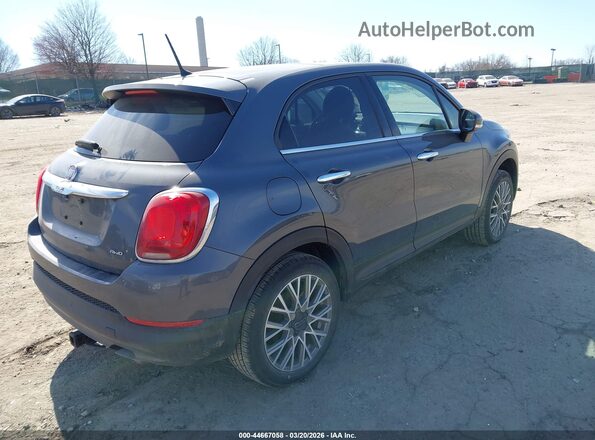 ZFBCFYDB5JP647477 2018 FIAT 500X Серый Задняя правая четверть