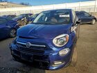2017 Fiat 500x Lounge Синий vin: ZFBCFYDBXHP584645