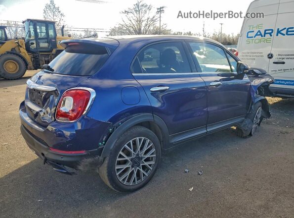 ZFBCFYDBXHP584645 2017 FIAT 500X Синий Задняя правая четверть