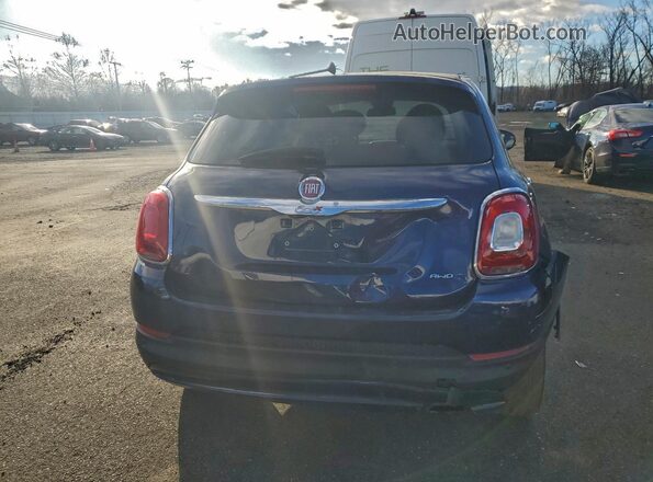 ZFBCFYDBXHP584645 2017 FIAT 500X Синий Вид сзади