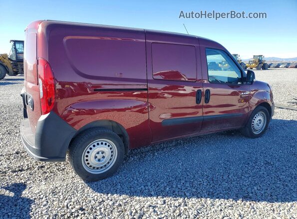 ZFBERFAB8J6K09471 2018 RAM PROMASTER Maroon Задня права чверть