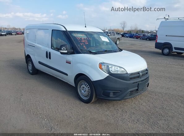 ZFBERFAT7G6B48148 2016 RAM PROMASTER CITY Белый Передняя правая четверть