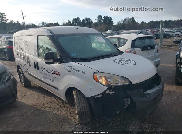 ZFBERFAT8G6B42309 2016 RAM PROMASTER CITY White Вид задньої частини салону