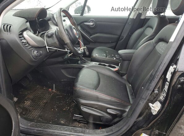 ZFBNF3B14PP988450 2023 FIAT 500X Черный Вид салона спереди