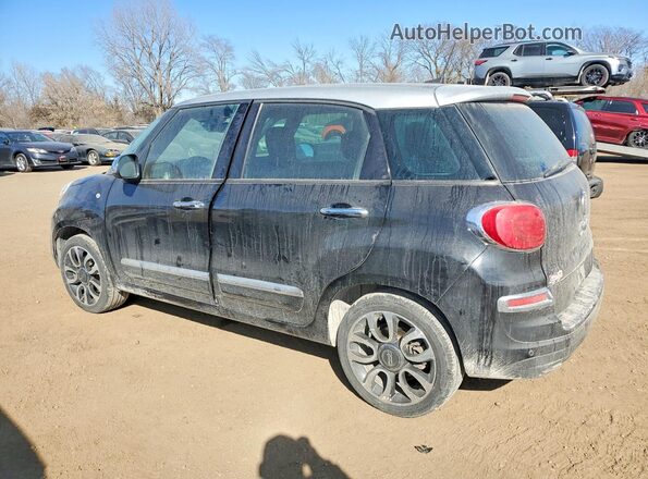 ZFBNFACH8KZ042221 2019 FIAT 500L Черный Задняя левая четверть