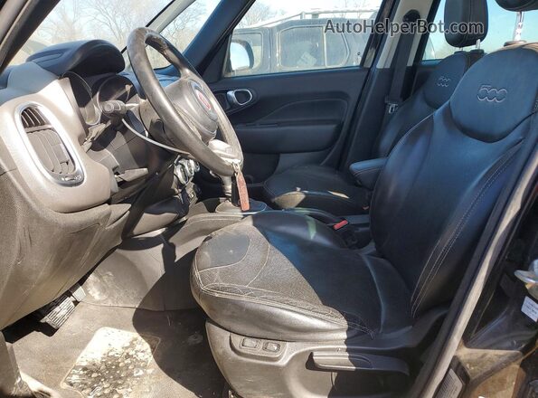 ZFBNFACH8KZ042221 2019 FIAT 500L Черный Вид салона спереди