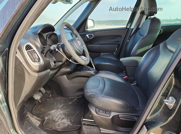 ZFBNFADH8KZ042024 2019 FIAT 500L Зеленый Вид салона спереди