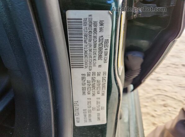 ZFBNFADH8KZ042024 2019 FIAT 500L Зеленый Вид подкапотного пространства