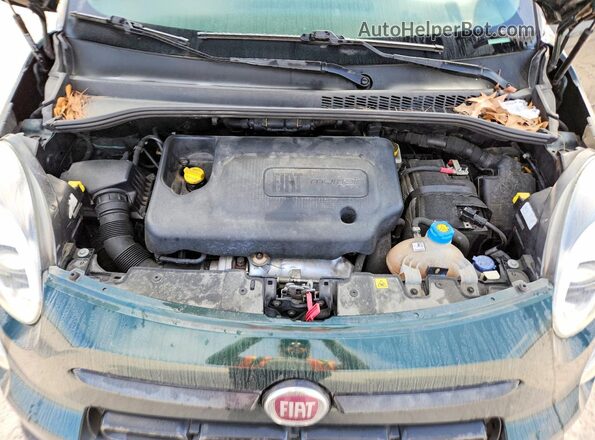 ZFBNFADH8KZ042024 2019 FIAT 500L Зеленый Вид задней части салона