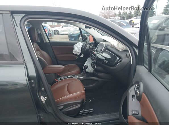 ZFBNFYB14LP856750 2020 FIAT 500X Зеленый Вид салона спереди
