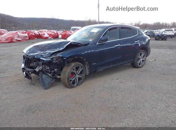 ZN661XUS2MX366145 2021 MASERATI LEVANTE Blue Передня ліва чверть