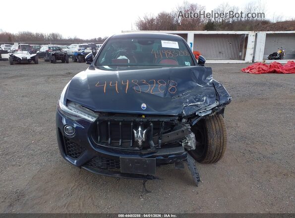 ZN661XUS2MX366145 2021 MASERATI LEVANTE Blue Вид панелі приладів