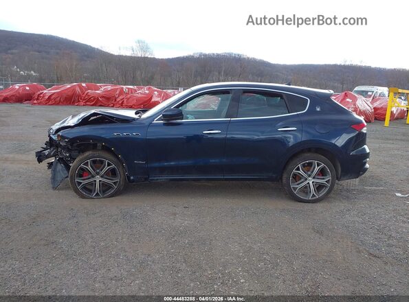 ZN661XUS2MX366145 2021 MASERATI LEVANTE Blue Вид задньої частини салону