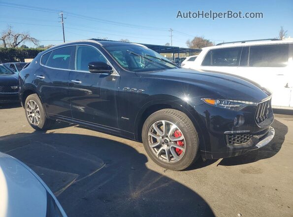 ZN661YUL2KX338664 2019 MASERATI LEVANTE Черный Передняя правая четверть