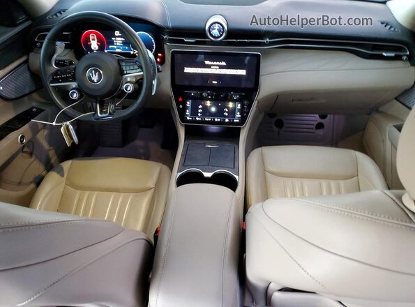 ZN682AVA1P7415994 2023 MASERATI GRECALE Blue წინა პანელის ხედი