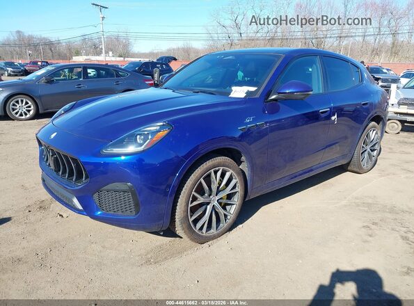 ZN682AVA5P7416162 2023 MASERATI GRECALE Синий Передняя левая четверть