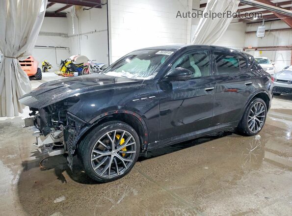 ZN6PMDBA7R7455236 2024 MASERATI GRECALE Черный Передняя левая четверть