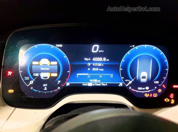ZN6PMDBA7R7455236 2024 MASERATI GRECALE Черный Вид щитка приборов