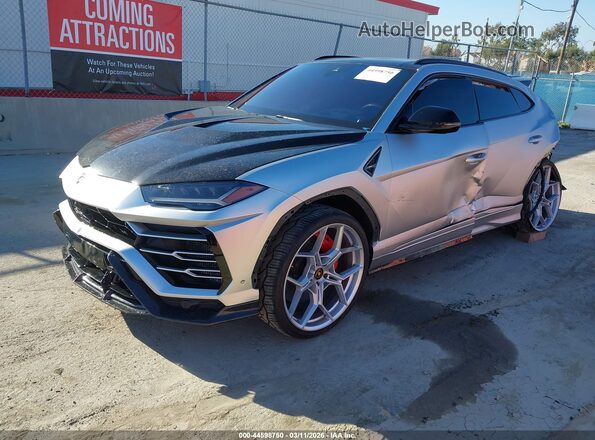 ZPBUA1ZL2KLA04790 2019 LAMBORGHINI URUS Silver Vista tres cuartos delantera izquierda