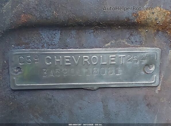 0000003A590118081 1970 CHEVROLET OTHER Коричневый Вид подкапотного пространства