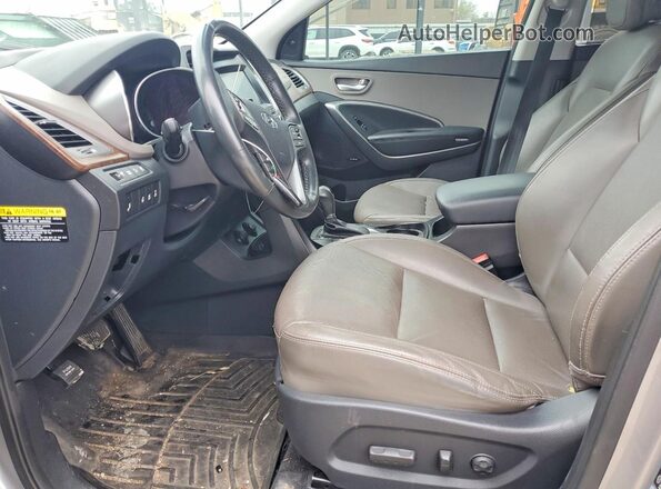 KM8SRDHF4KU300503 2019 HYUNDAI SANTA FE Gray Вид панелі приладів