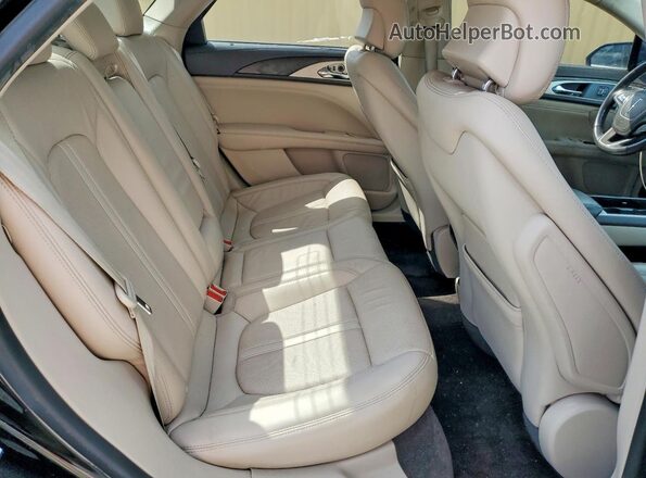 3LN6L5F97JR615324 2018 LINCOLN MKZ Черный Вид задней части салона