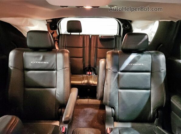 1C4RDJEG0JC360019 2018 DODGE DURANGO Серебряный Вид задней части салона