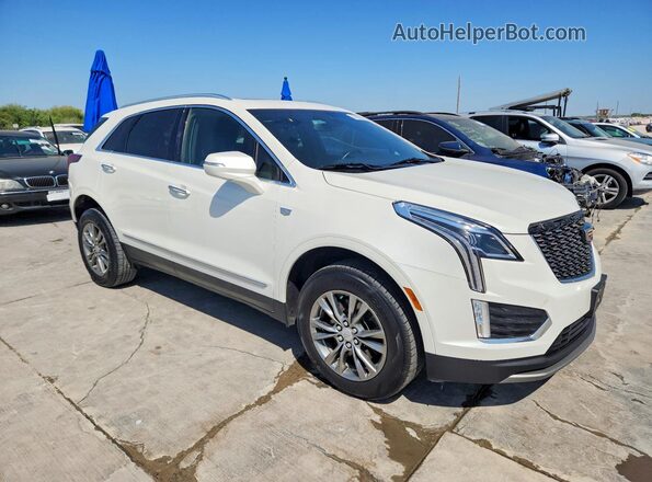 1GYKNCR45MZ108644 2021 CADILLAC XT5 Белый Вид спереди