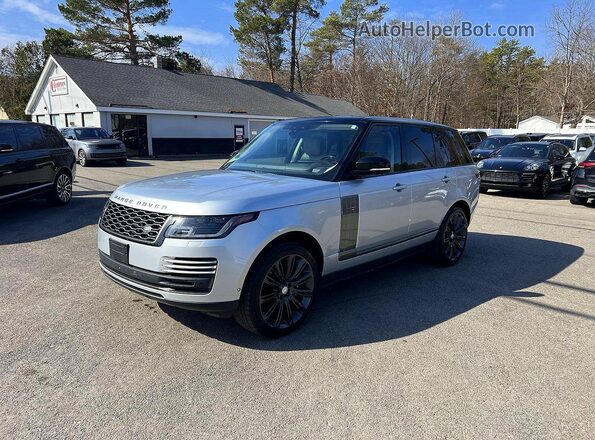 SALGS2RE4JA504820 2018 LAND ROVER RANGE ROVER Серебряный Задняя правая четверть