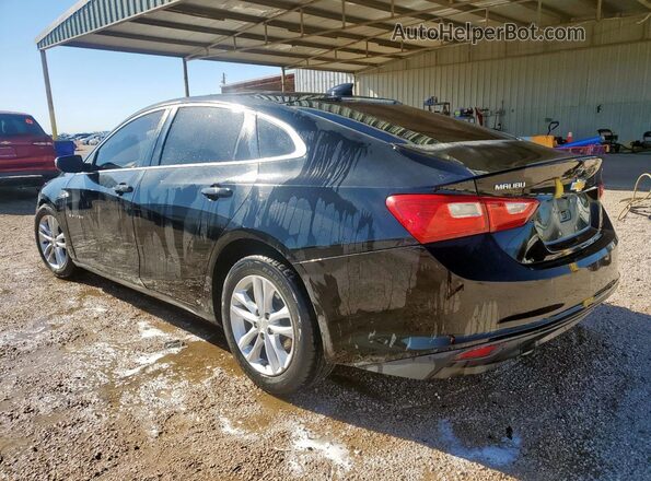 1G1ZD5ST1JF132160 2018 CHEVROLET MALIBU Черный Задняя левая четверть