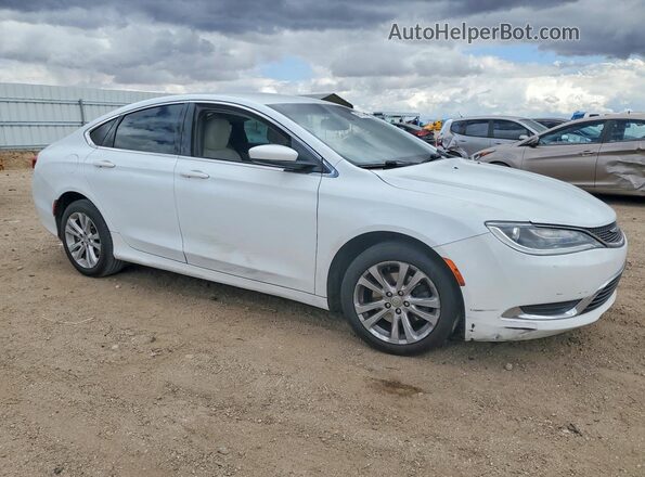 1C3CCCAB9GN154892 2016 CHRYSLER 200 White Вид спереду