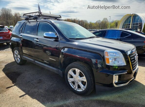 2GKFLTEK8G6258110 2016 GMC TERRAIN Черный Вид спереди