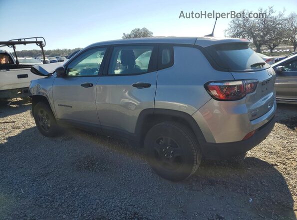 3C4NJDAB1MT554358 2021 JEEP COMPASS Серебряный Задняя правая четверть