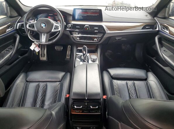 WBAJS7C04LCD22307 2020 BMW M5 White Սարքավորումների վահանակի տեսք