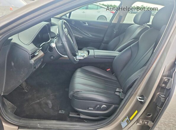 KMTGB4SC0MU046922 2021 GENESIS G80 Золотой Вид панели приборов