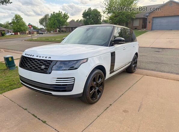 SALGS2SE4LA579028 2020 LAND ROVER RANGE ROVER White Հետևի աջ