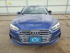 2018 Audi A5 Premium Plus S-line Синий vin: WAUENCF51JA103898