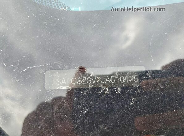 SALGS2SV2JA510125 2018 LAND ROVER RANGE ROVER Белый Панорамный вид салона 360°