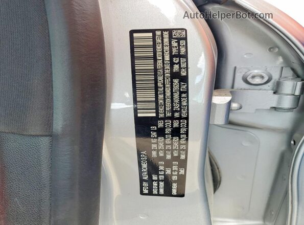 ZASFAKNN8J7B92646 2018 ALFA ROMEO STELVIO Silver Widok wnętrza 360 stopni