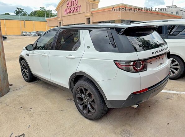 SALCR2RX8JH759733 2018 LAND ROVER DISCOVERY White Przód prawy