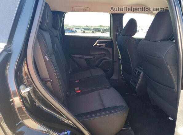 JA4J3TA84NZ050592 2022 MITSUBISHI OUTLANDER Black Widok wnętrza z tyłu